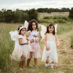 petal fairy dress