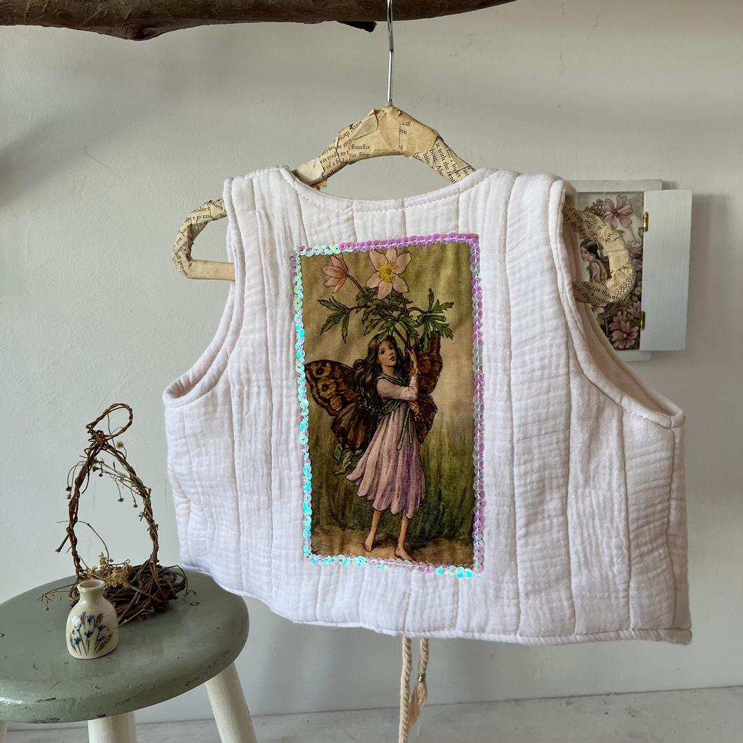 flower fairy vest