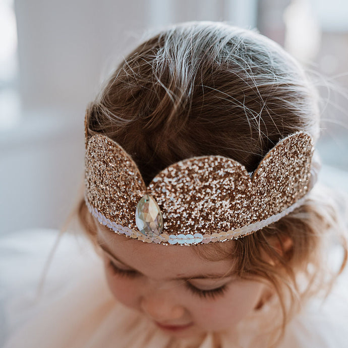 Spring fairy crown