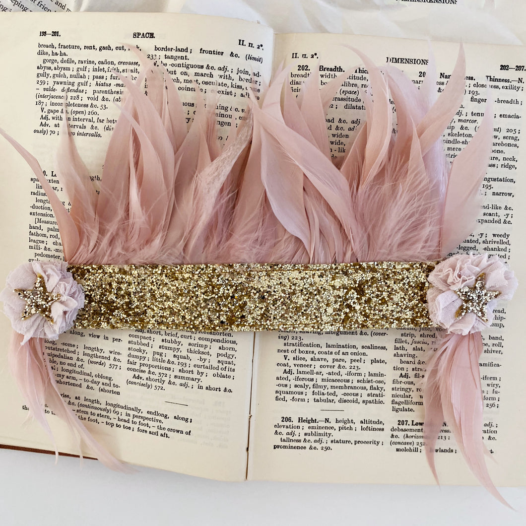 neverland feather crown (2 colours)